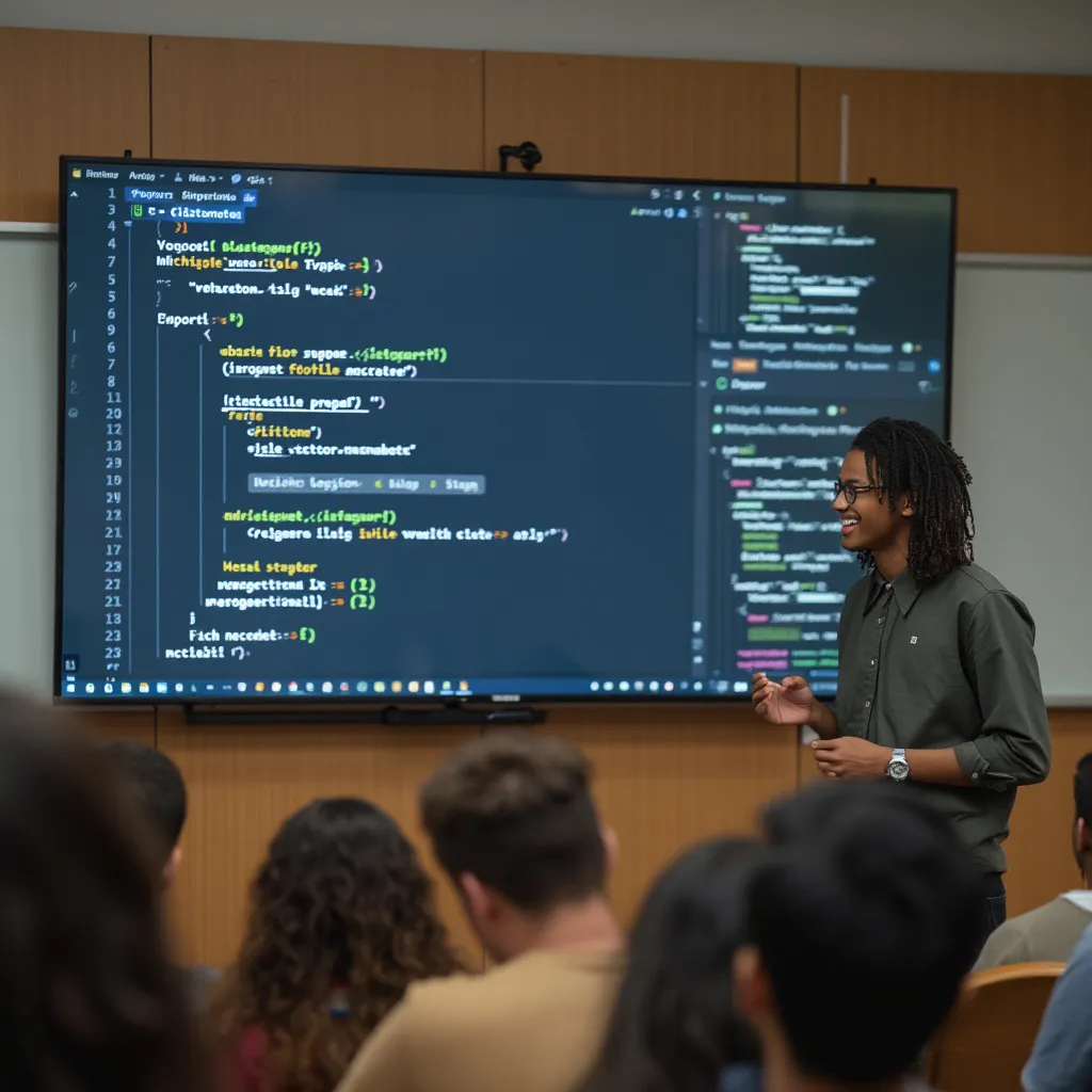 Presentación de proyecto estudiantil